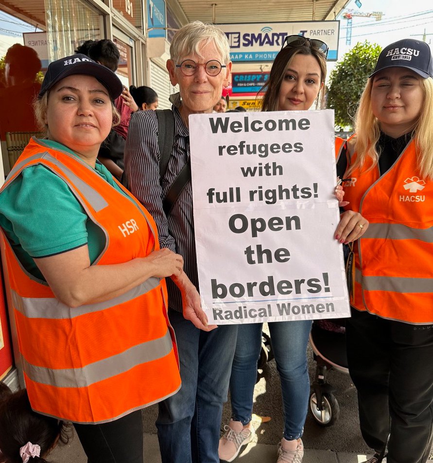 Women refugees inspire solidarity in their fight for justice - Freedom ...